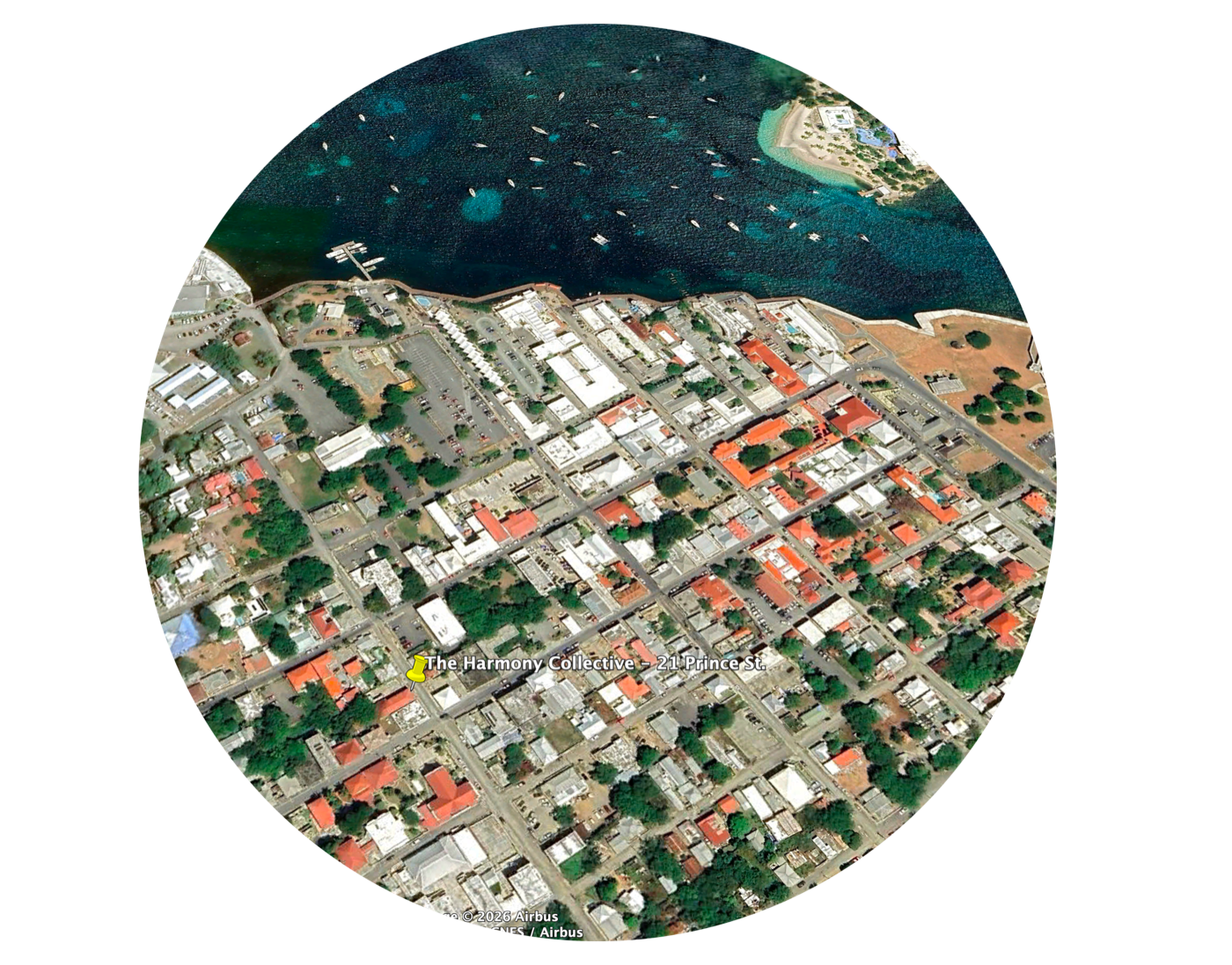 Map of 21–22 Prince Street, Christiansted